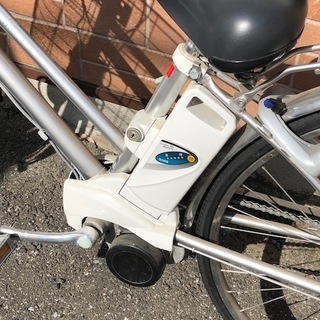 panasonic 　電動アシスト自転車　荷台付き　27インチ