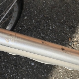 panasonic 　電動アシスト自転車　荷台付き　27インチ