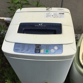 脱水機能のみ有効なハイアール洗濯機 ジャンク