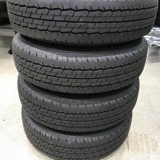 15×6J 139 6H　ハイエース200系　ダンロップ SP175N 195/80R15 4本セット 　