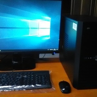 直接取引)ゲーミングPC(1660s)、マウス、モニター、キーボード 知って 