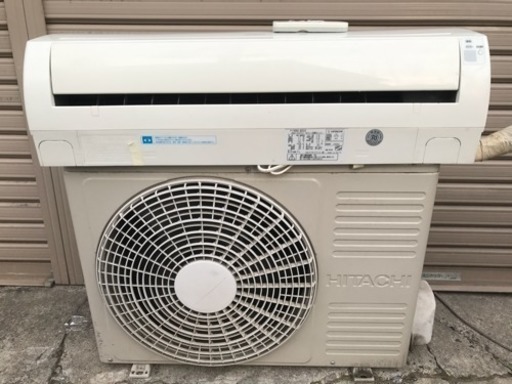 【取引完了】6畳用 HITACHI 2011年 2.2kW ルームエアコン 板橋区