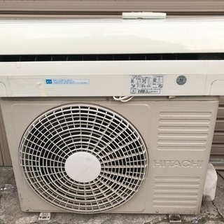 取引完了】6畳用 HITACHI 2011年 2.2kW ルームエアコン 板橋区