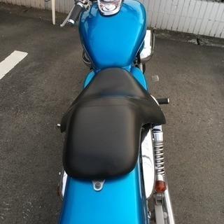 マグナ250  キャンディブルーのフレイク塗装済み