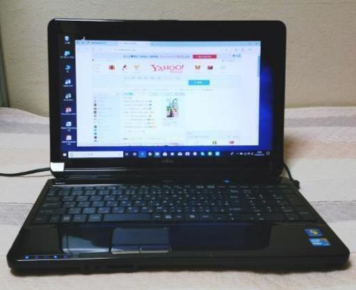値下げ！美品！富士通 AH530/i3/Win10/4G/320G/オフィス/アドビ他