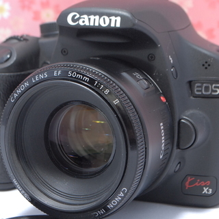 ☆単焦点レンズ付き☆kiss x3 レンズキット☆