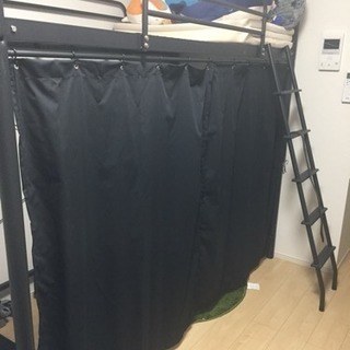 ロフトベット(コンセント、カーテン付き)