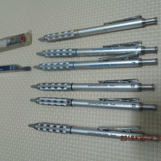 シャープペン（GTAPHGEAR1000/Pentel 製図用）6本