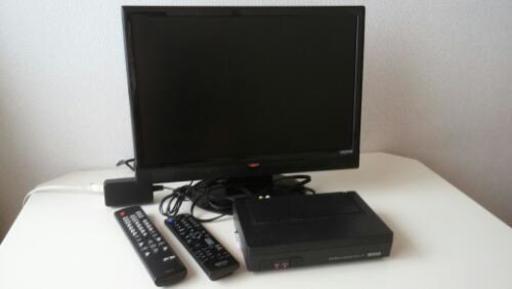 ☆ 2009年製 TV LC-M19D3　　☆ I・O DATA　ハイビジョンデジタルチューナー HVTR-BCTL