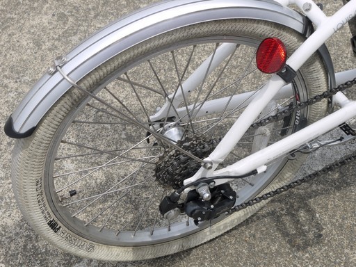 ルイガノ 電動自転車 20インチ LGS-MVE バッテリー ホワイト ルイガノ 電動自転車 20インチ LGS-MVE バッテリー ホワイト