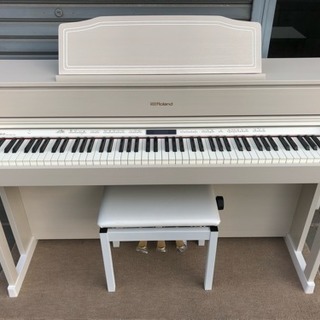 ♫ 中古電子ピアノ ローランド HP-605GP MW 2017年製 ♫