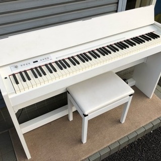 ♫ 中古電子ピアノ ローランド F-120 WH 2012年製 ♫