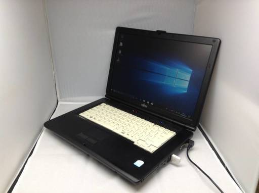 7000円●K38●富士通　FMV-A8270●Windows10 64bit メモリ2ギガ DVD●Celeron 575 2.00ギガ HDD80GB●office2013互換対応