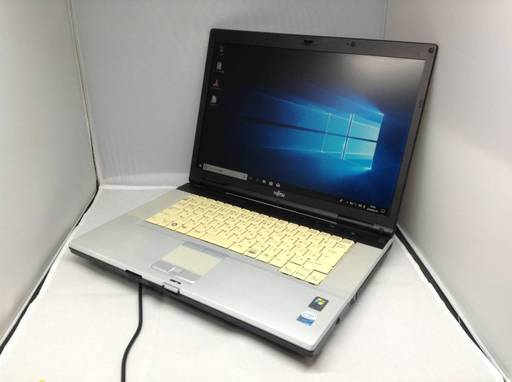 激安6,000円!!Windows10●ネット、ＤＶＤ再生、Youtube対応●富士通　FMV-E8240●Windows10 64bit メモリ4ギガ DVD●Core2Duo T7100 1.80ギガ HDD80GB●office2013互換対応