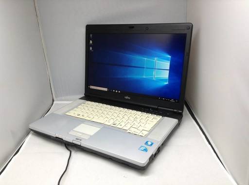 10000円●K43円●富士通　LIFEBOOK E780/B●Windows10 64bit メモリ2ギガ●i5 M560 2.67ギガ HDD250GB●office2013互換対応