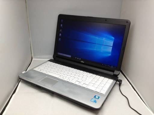 10000円●K44●富士通　LIFEBOOK A530/AX●Windows10 64bit メモリ4ギガ DVDRW●i3 M350 2.27ギガ HDD160GB●office2013互換対応