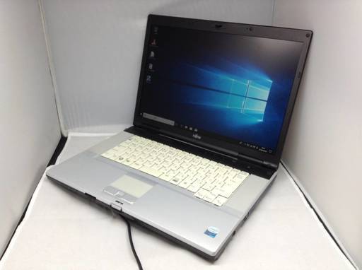激安6,000円!!Windows10●ネット、ＤＶＤ再生、CD書き込み、Youtube対応●富士通　FMV-E8240●Windows10 64bit メモリ2ギガ DVD/CD-RW●Core2Duo T7100 1.80ギガ HDD80GB●office2013互換対応