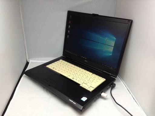 激安6,000円!!Windows10●ネット、ＤＶＤ書き込み、Youtube対応●富士通　FMV-A6255●Windows10 32bit メモリ3ギガ DVDRW●Celeron 530 1.73ギガ HDD80GB●office2013互換対応