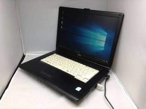7000円●K51●富士通　FMV-A8270●Windows10 32bit メモリ2ギガ DVD●Celeron 575 2.00ギガ HDD80GB●office2013互換対応