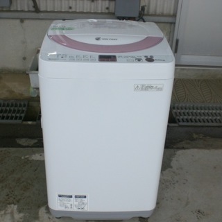 2013年製 6kg 洗濯機 Sharp ES-GE60N (N...