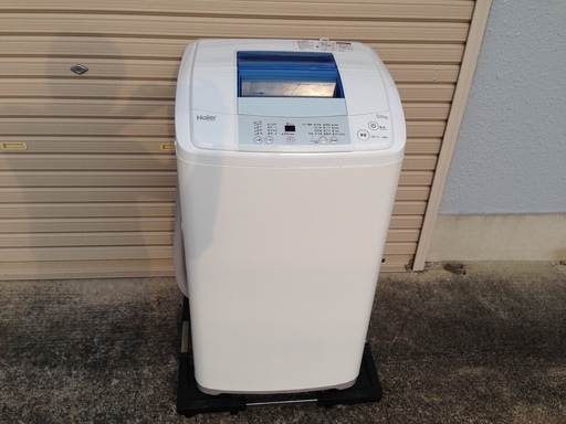 Haier 5.0kg 洗濯機 2015年製 JW-K50H ハイアール トラック貸出可