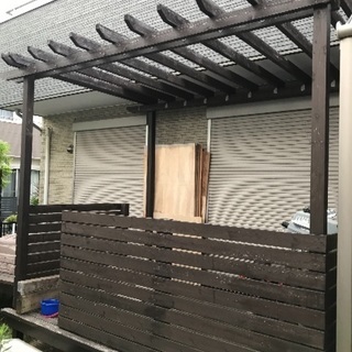 ウッドデッキ２