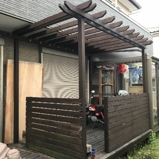 ウッドデッキ２