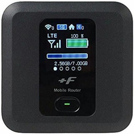 富士ソフト☆新品未使用☆ SIMフリーモバイルWiFiルーター +F FS030W FS030WMB1 ドコモ ソフトバンク au 格安SIM対応