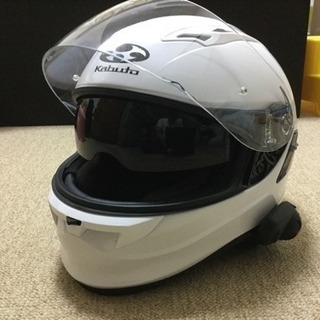 ヘルメット OGK カブト kamui Mサイズ senaインカム付