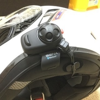 ヘルメット OGK カブト kamui Mサイズ senaインカム付