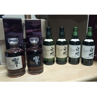 響17＋響21＋白州12x2＋白州x2＋竹鶴17x2＋竹鶴21x2 10本