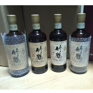 響17＋響21＋白州12x2＋白州x2＋竹鶴17x2＋竹鶴21x2 10本