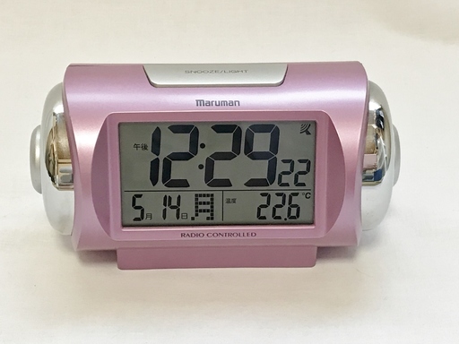 目覚まし時計ピンク大音量電波時計 なっつる 綾瀬のその他の中古あげます 譲ります ジモティーで不用品の処分