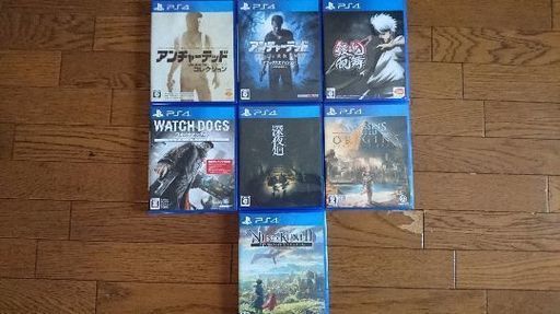 PS4ソフトまとめ売り