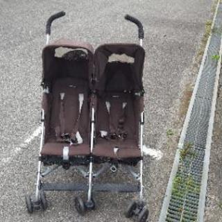 値下げ💴⤵二人用❗ベビーカー❗