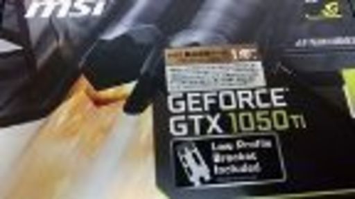 PCパーツ Msi GTX 1050ti  LP