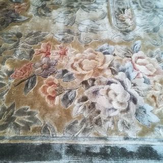 手織シルクカーペットセット