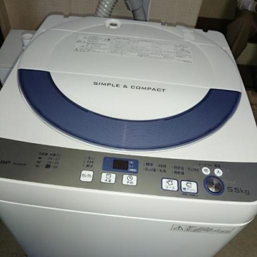SHARP 全自動電気洗濯機 2016年製