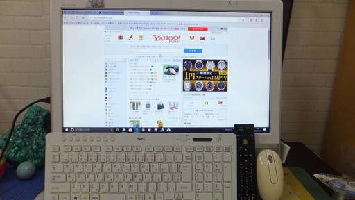 NEC　VALUESTAR VN370/E　20インチワイド液晶画面一体型パソコン　メモリー4G　HDD１TB