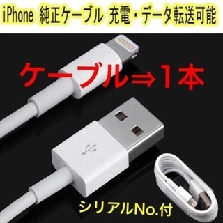 iPhoneLightningケーブル純正正規品(1本) iOS...