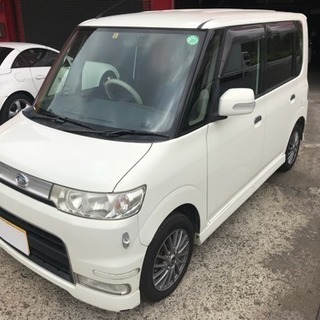 タントカスタム！ターボ！車検有り即乗！ナビ、ETC付き