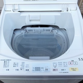 配送設置無料】National 5.5kg 洗濯乾燥機 NA-FV550