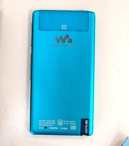 ソニー ウォークマン NW-F885 16GB ブルー/青 Bluetooth対応 SONY