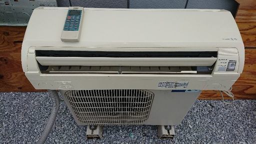 標準工事費込み15000円早い者勝ち。2007年製三菱電機 2.8キロ 10畳用格安洗浄済み