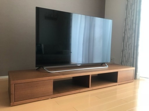 国産テレビ台 180cm ウォールナット