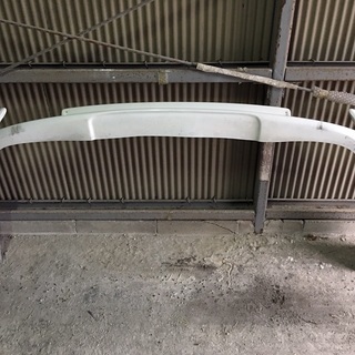 200系クラウン　ロイヤル前期　社外ハーフエアロセット　パールホワイト