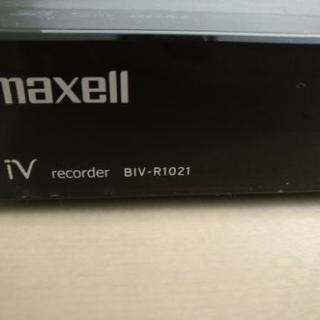 Maxell HDD内蔵 iv&ブルーレイレコーダー　1TB