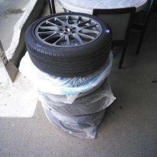 レクサス・BMW等PCD120 BBS17インチアルミ・バリ山タイヤ | spss.com.sa