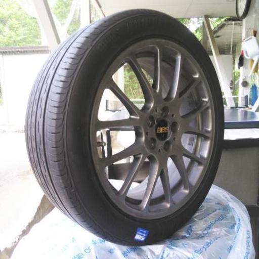 レクサス・BMW等PCD120 BBS17インチアルミ・バリ山タイヤ | vaisand.com