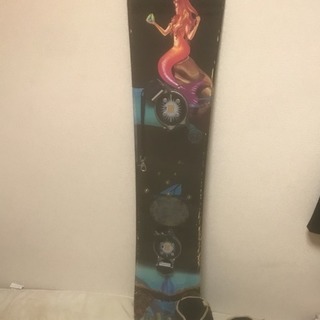 スノボレディース板とブーツ